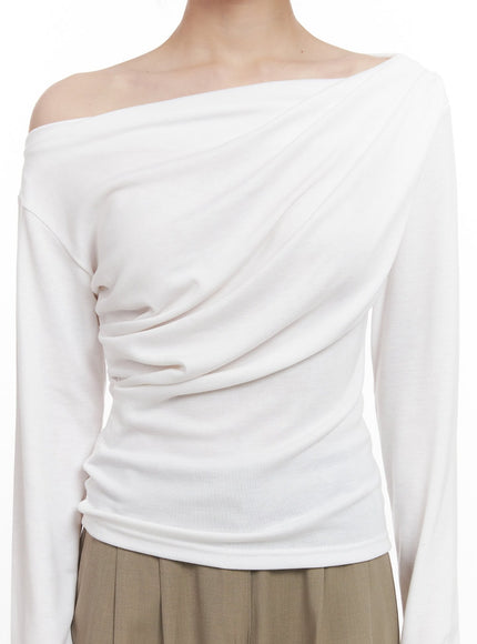 draped-off-shoulder-long-sleeve-top-cj528