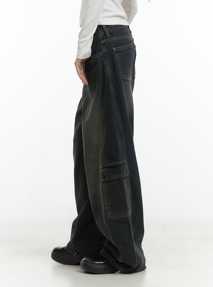 tess-wide-cargo-denim-pants-co410