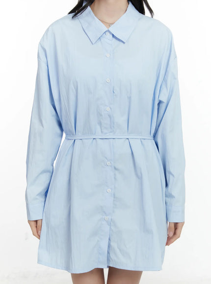 ribbon-waist-shirt-dress-f502