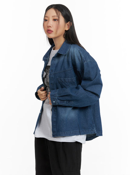 oversized-denim-pocket-blouse-cm419