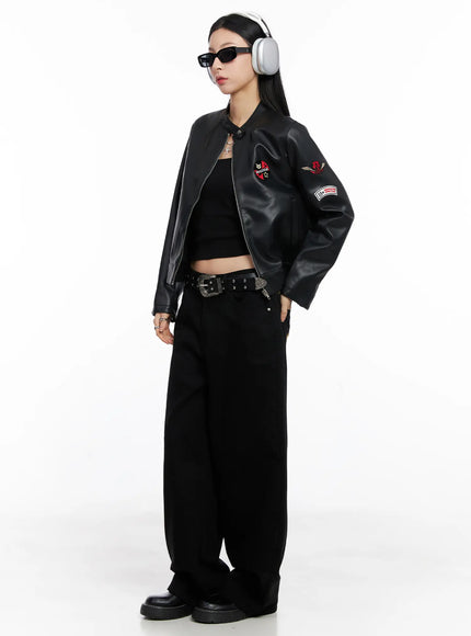 graphic-crop-leather-jacket-cc1109