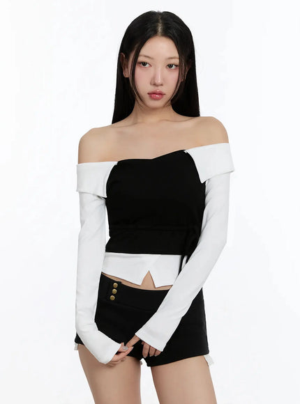 ribbon-tie-collared-off-shoulder-top-im509
