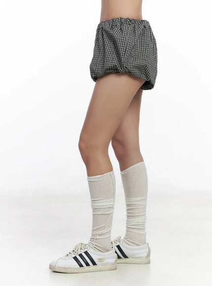 checkered-balloon-shorts-cf503