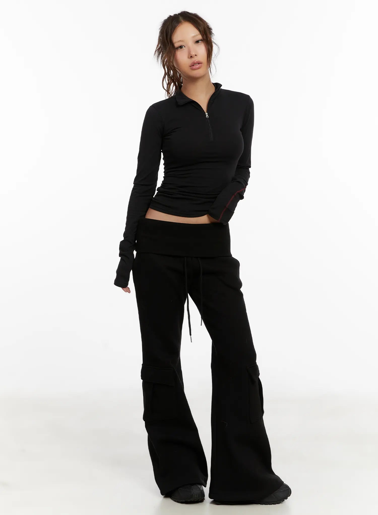 high-waist-cargo-bootcut-pants-cd517