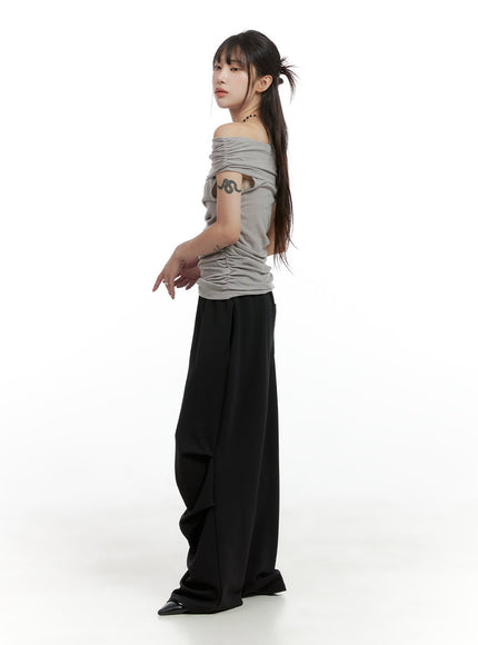 pintuck-banded-wide-fit-pants-cl424