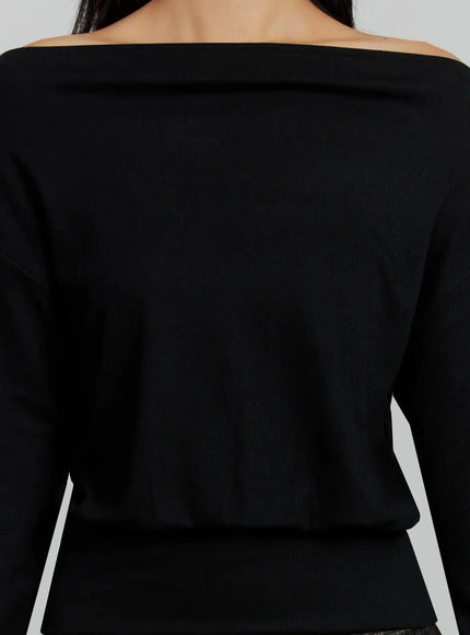 boat-neck-long-sleeve-top-ij502