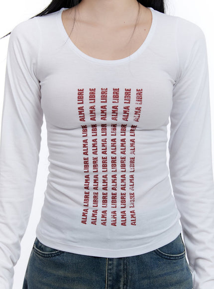 graphic-lettering-slim-fit-long-sleeve-top-cd419