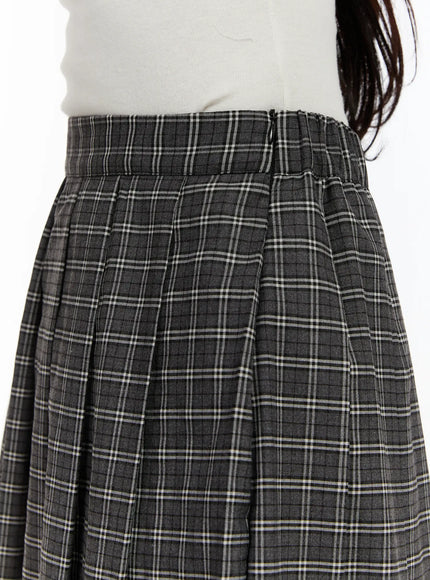 plaid-a-line-midi-skirt-cm510