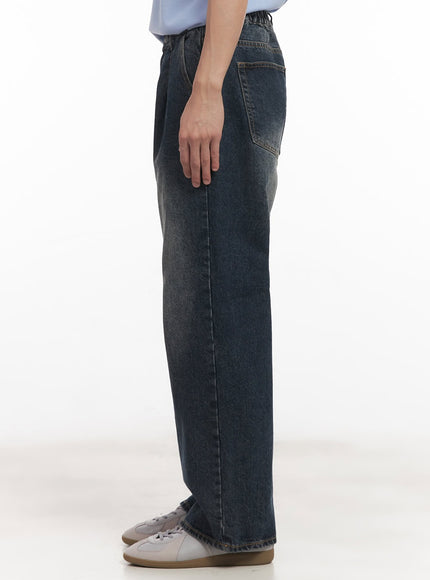 mens-pintuck-washed-jeans-ia511