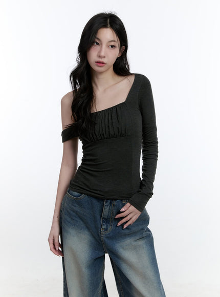 one-shoulder-asymmetric-shirred-top-cj520