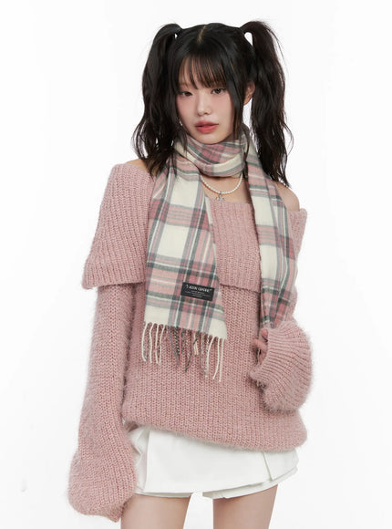 casual-checkered-scarf-cn510