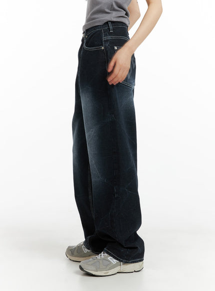 graphic-lettering-dark-washed-baggy-jeans-cm412