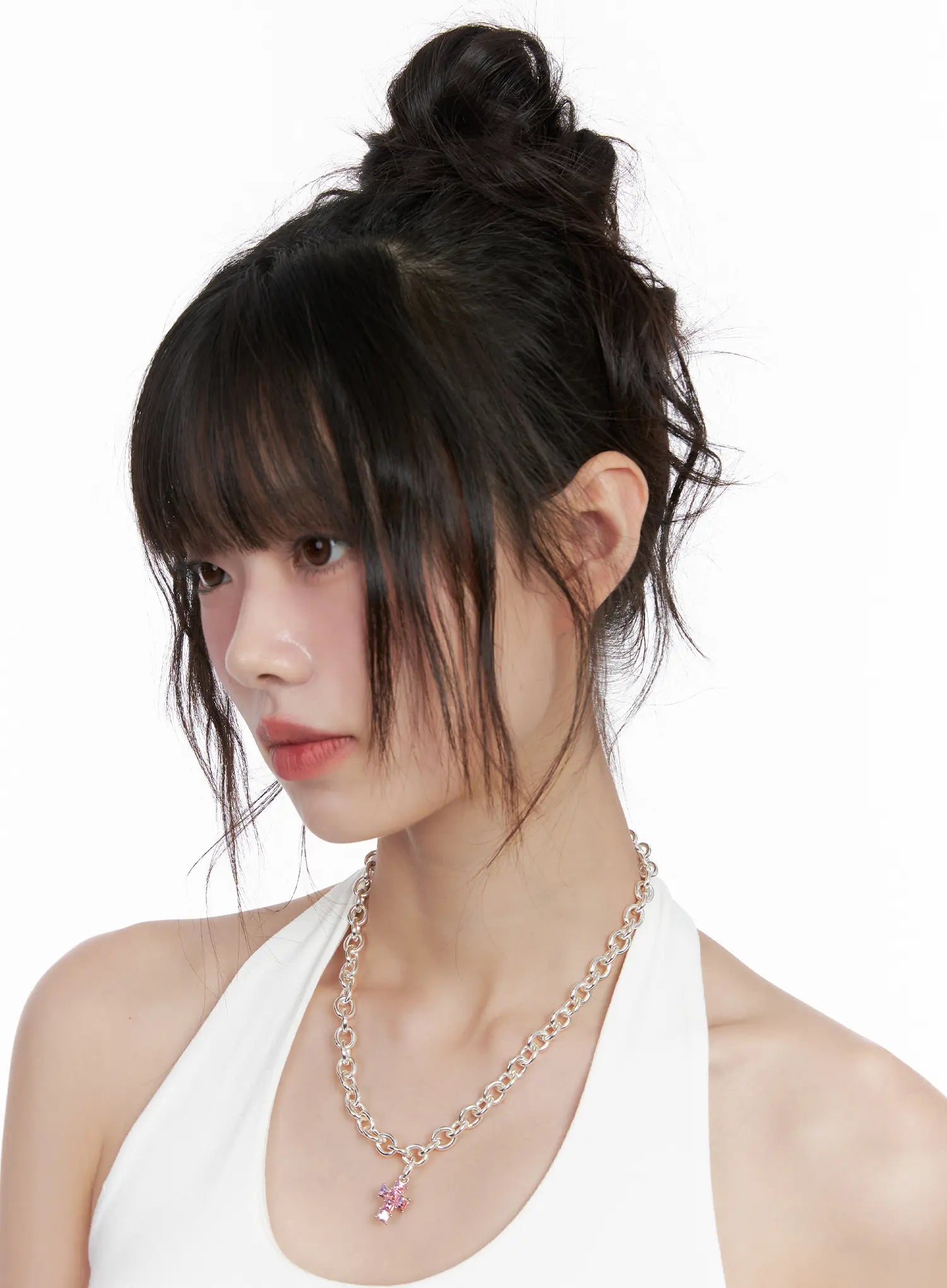 layered-cross-charm-necklace-cg519