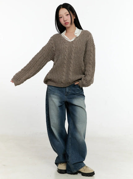 cozy-cable-knit-oversized-v-neck-sweater-cn505