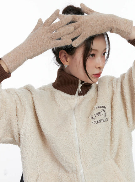 Metal Pendant Warm Gloves IN510