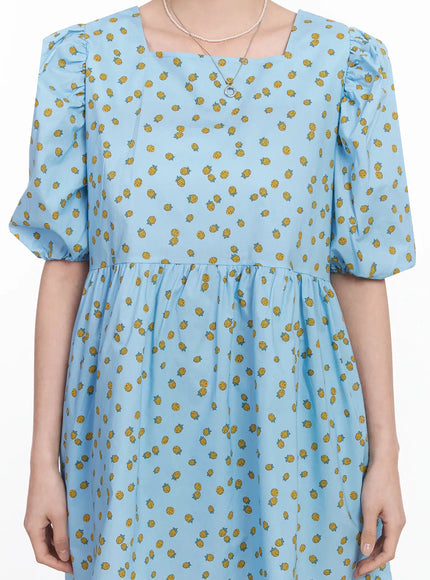 puff-sleeve-mini-dress-iy511