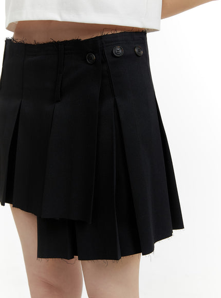 asymmetrical-wrap-pleated-mini-skirt-cm429