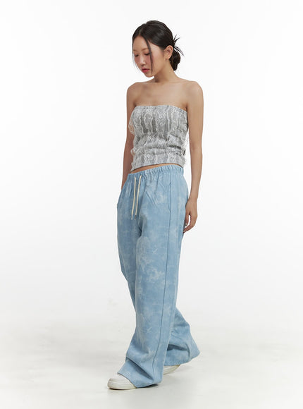 dyed-banded-baggy-jeans-ou403