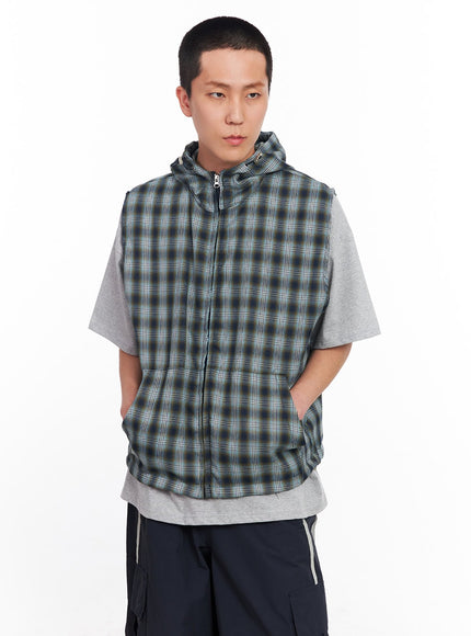 mens-sleeveless-plaid-vest-iu512
