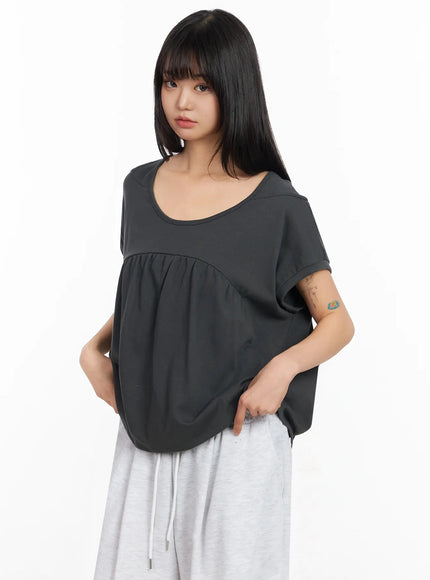 scoop-neck-shirred-tee-ia523