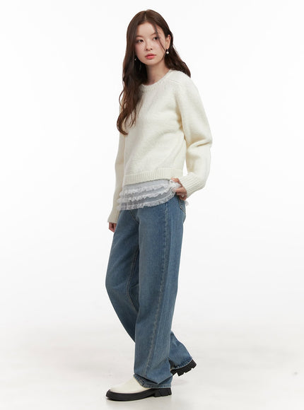 lace-trim-wool-blend-sweater-od403