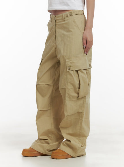 pintuck-buttoned-cargo-pants-cy403