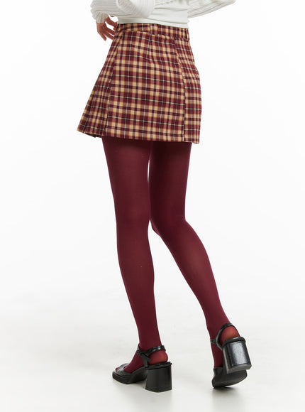 plaid-mini-skirt-om421