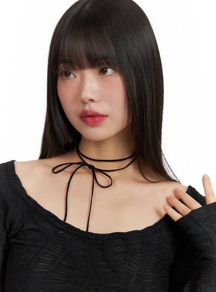 ribbon-choker-necklace-cf422