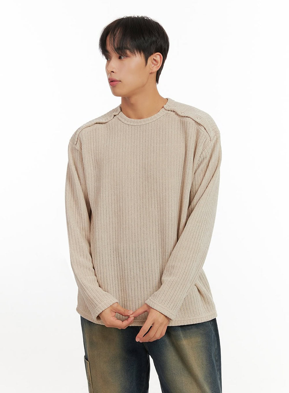 mens-long-sleeve-solid-sweater-id406