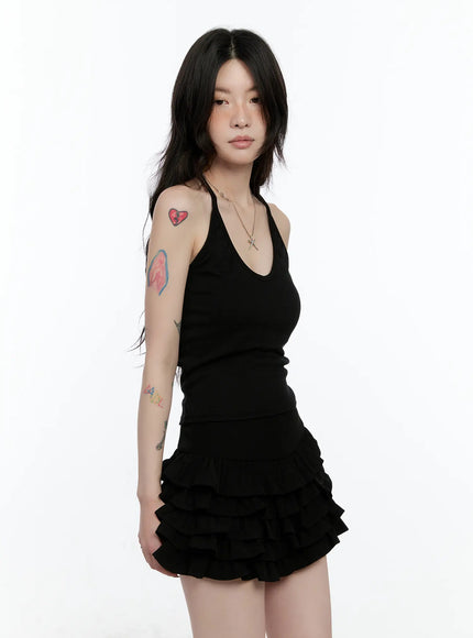 basic-u-neck-halter-tank-top-cn517