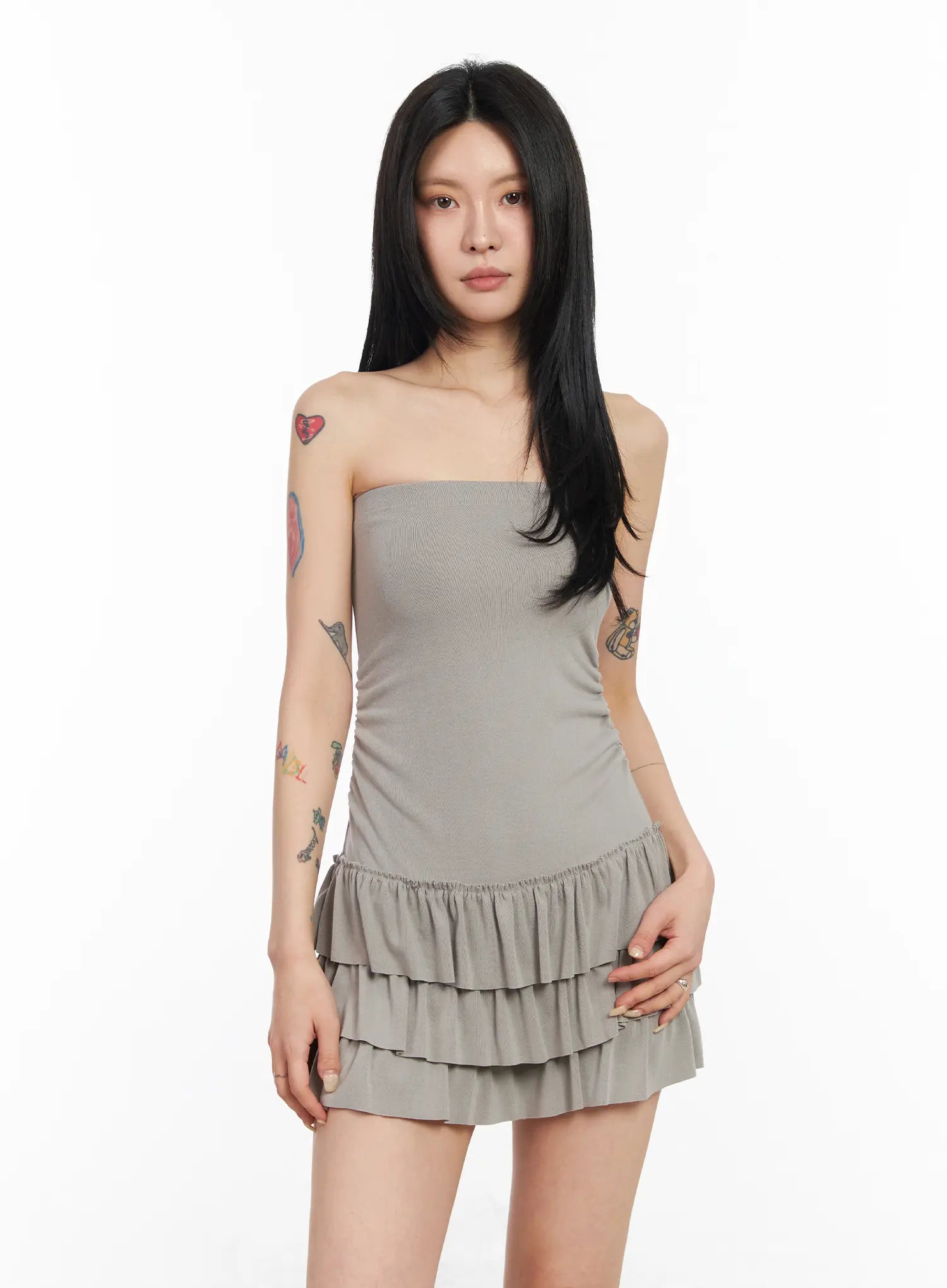 chic-ruffle-tube-dress-cm517