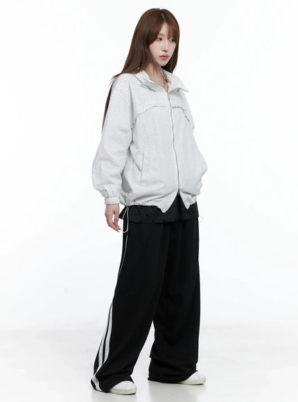 layered-heart-print-wrap-skirt-cs501