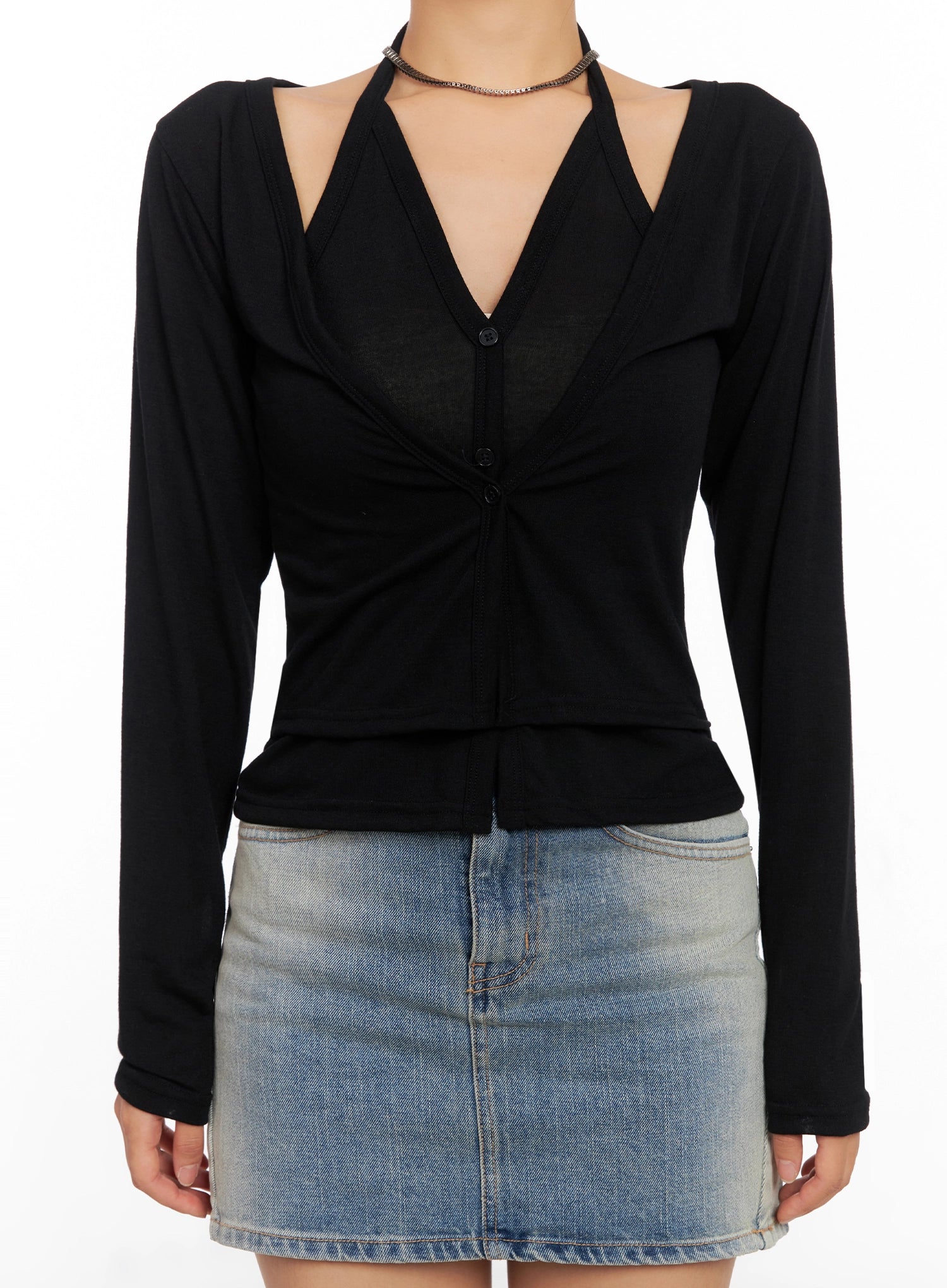 layered-halter-cardigan-ig527