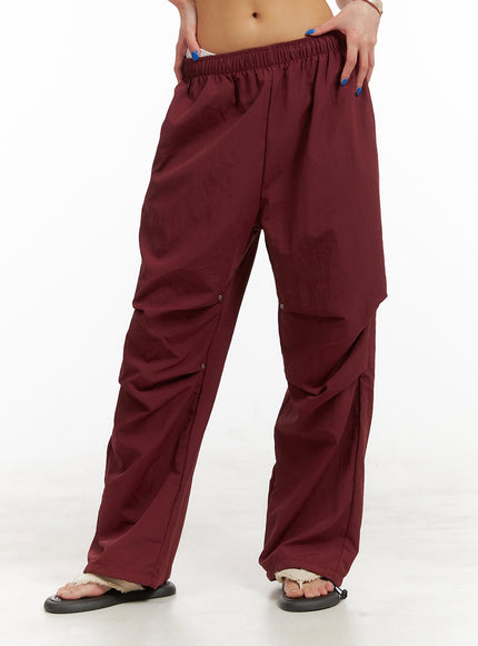 pintuck-nylon-wide-leg-pants-oy408