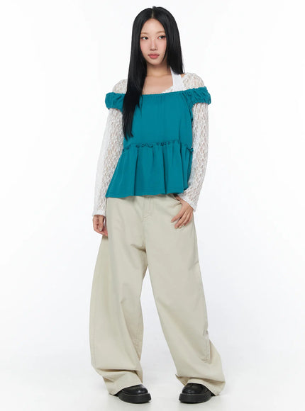 puff-sleeve-shirred-blouse-cy512