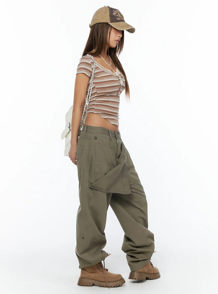 striped-button-detail-short-sleeve-top-ca516