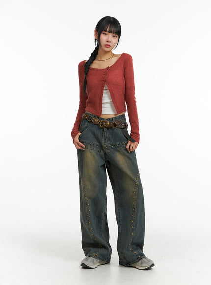 wool-blend-round-neck-unbalanced-button-cardigan-cj411