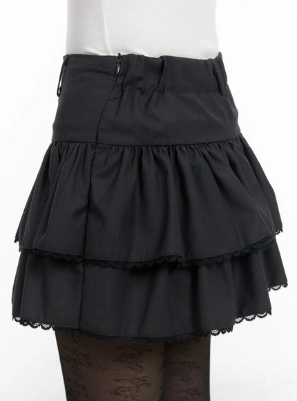 tiered-lace-ruffle-mini-skirt-cd505