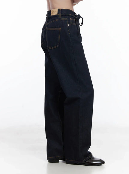 mingi-non-fade-semi-wide-belted-jeans-cj519