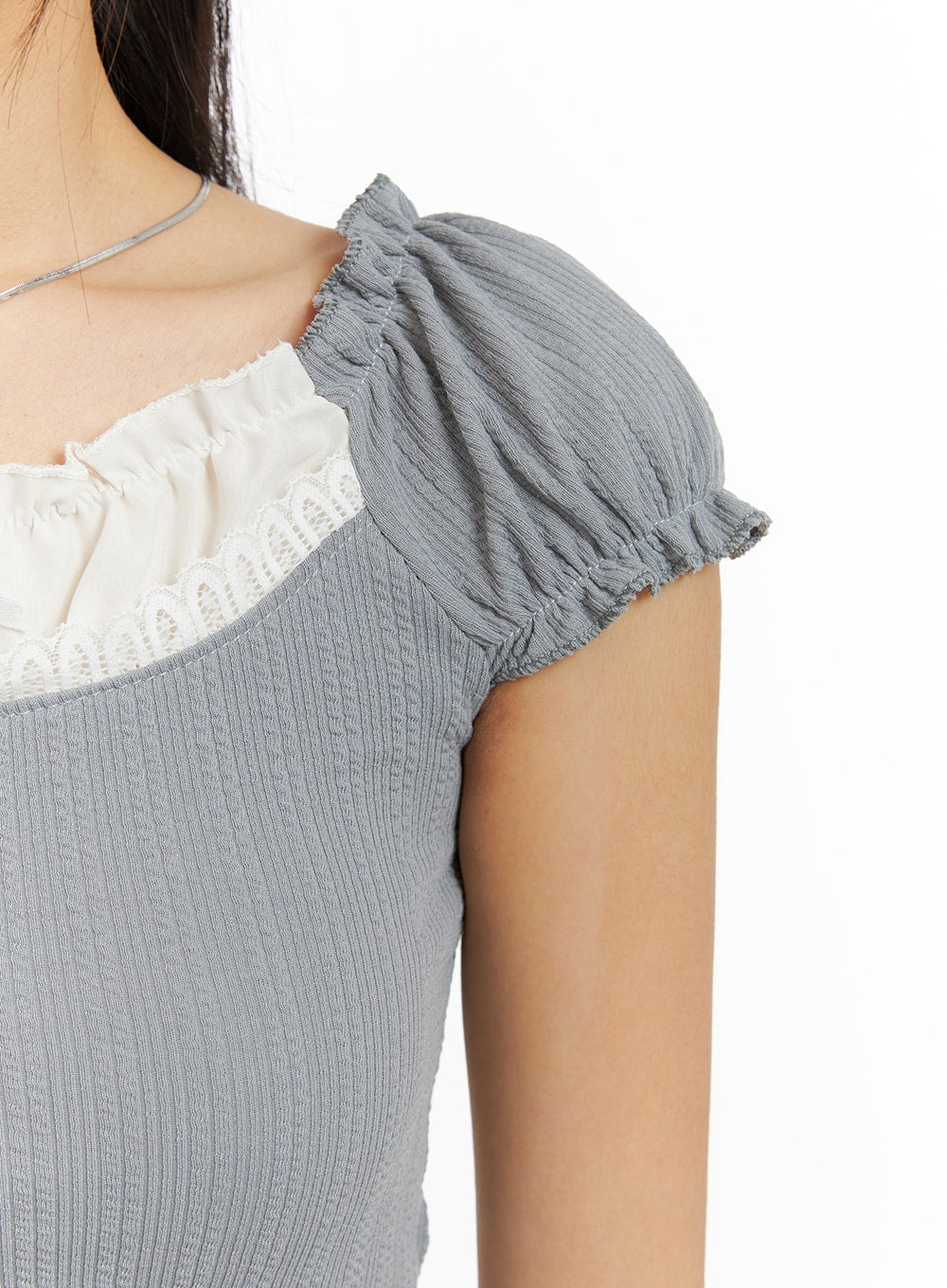 short-puff-sleeve-lace-crop-top-cf427