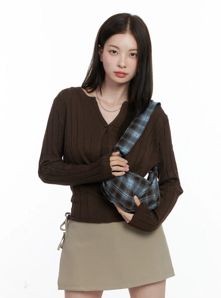 plaid-mini-shoulder-bag-co506
