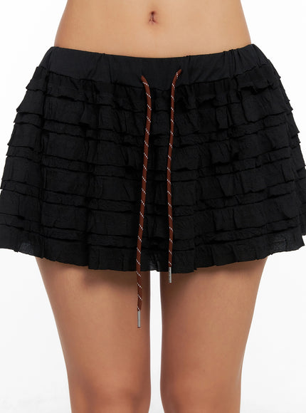 layered-ruffle-mini-skirt-ig528