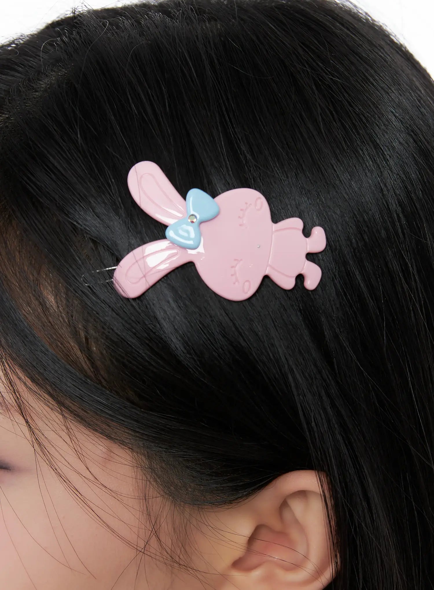 bunny-hairpin-co503 / Pink