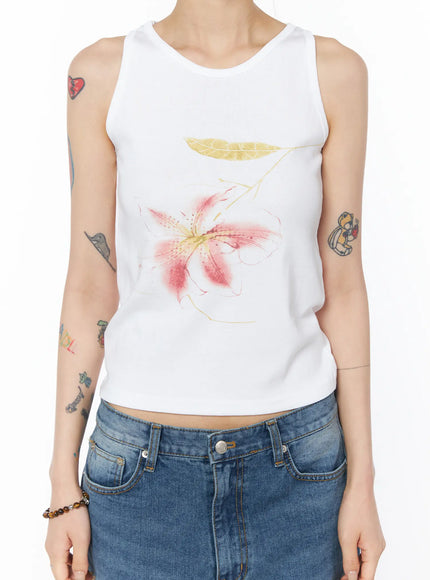 floral-print-sleeveless-top-cy527