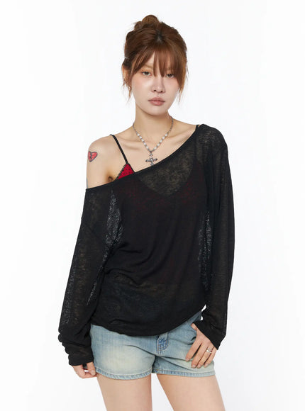 sheer-off-shoulder-long-sleeve-top-cy528