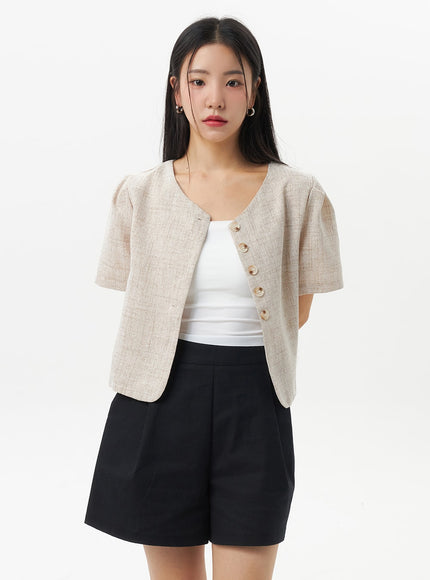 short-sleeve-button-jacket-ou323