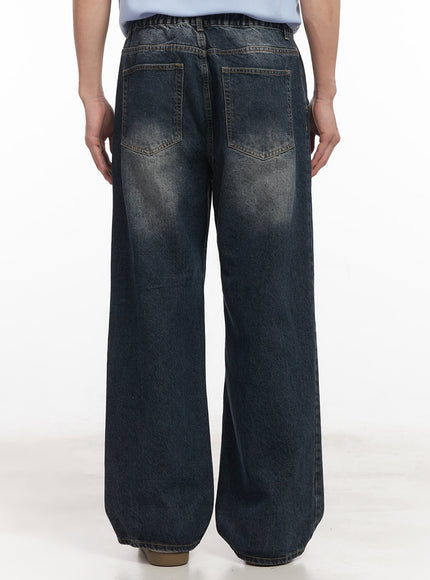 mens-pintuck-washed-jeans-ia511