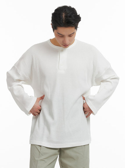 mens-quarter-button-round-neck-long-sleeve-ia401