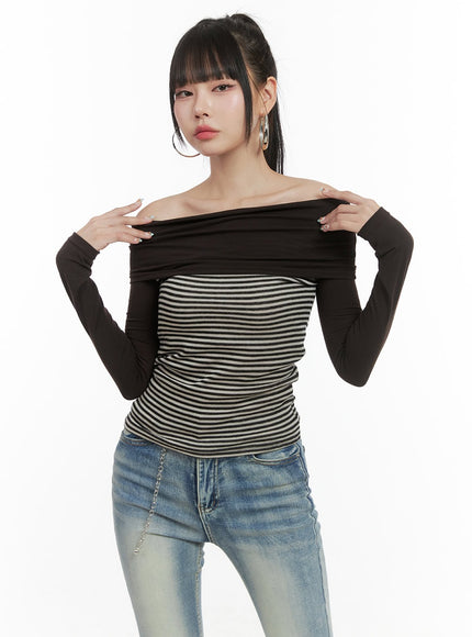 striped-off-shoulder-long-sleeve-os410