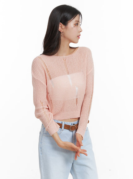 mesh-summer-crop-knit-sweater-oa419